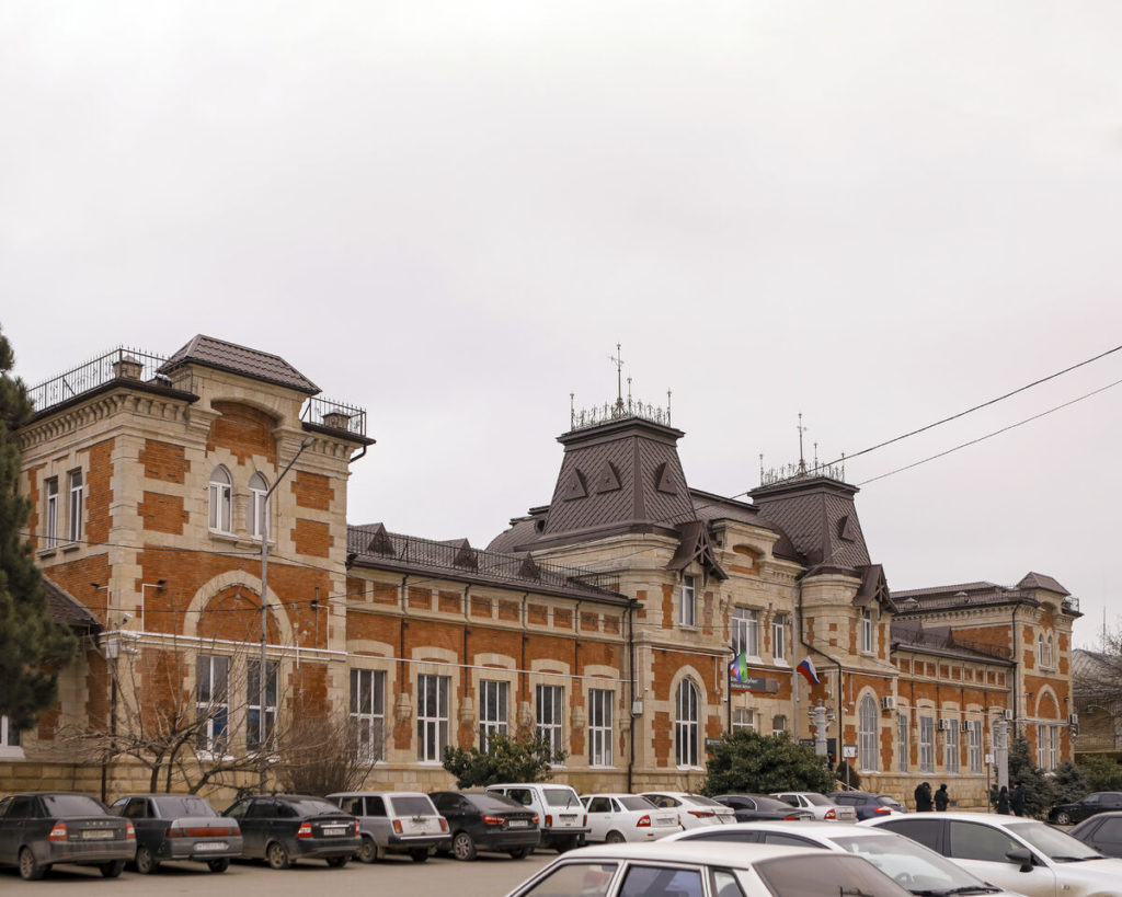 Здание железнодорожного вокзала